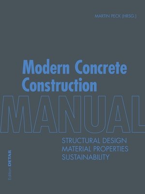 cover image of Modern Concrete Construction Manual